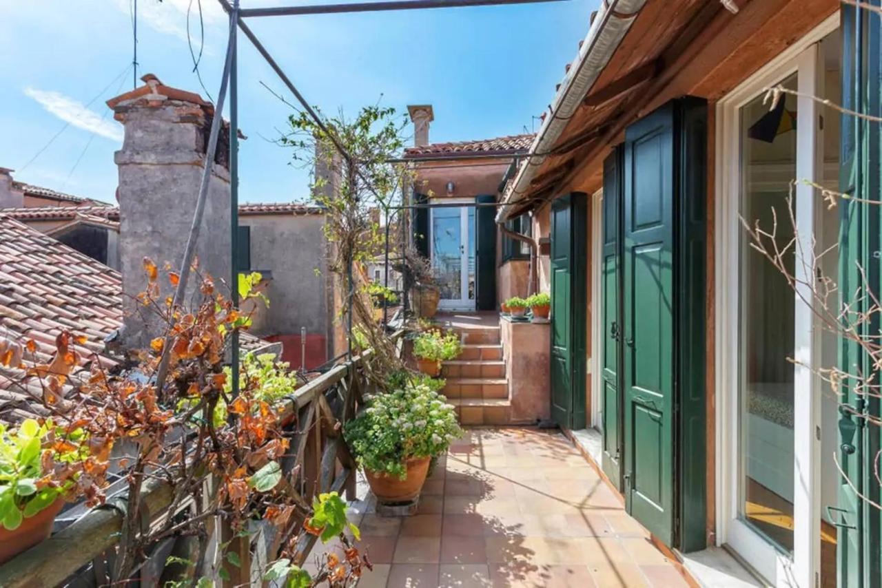Apartamento ֍ Splendido Attico - Arsenale - Con Terrazza ֍ Venecia Exterior foto